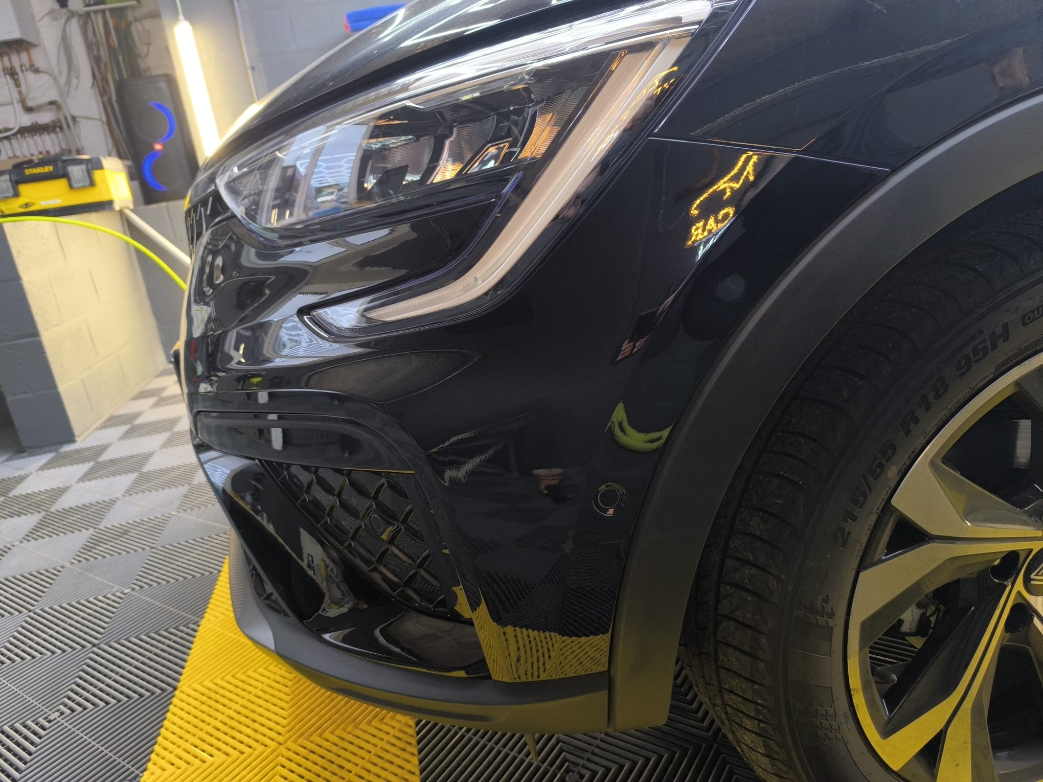 Résultat après correction de peinture et polissage